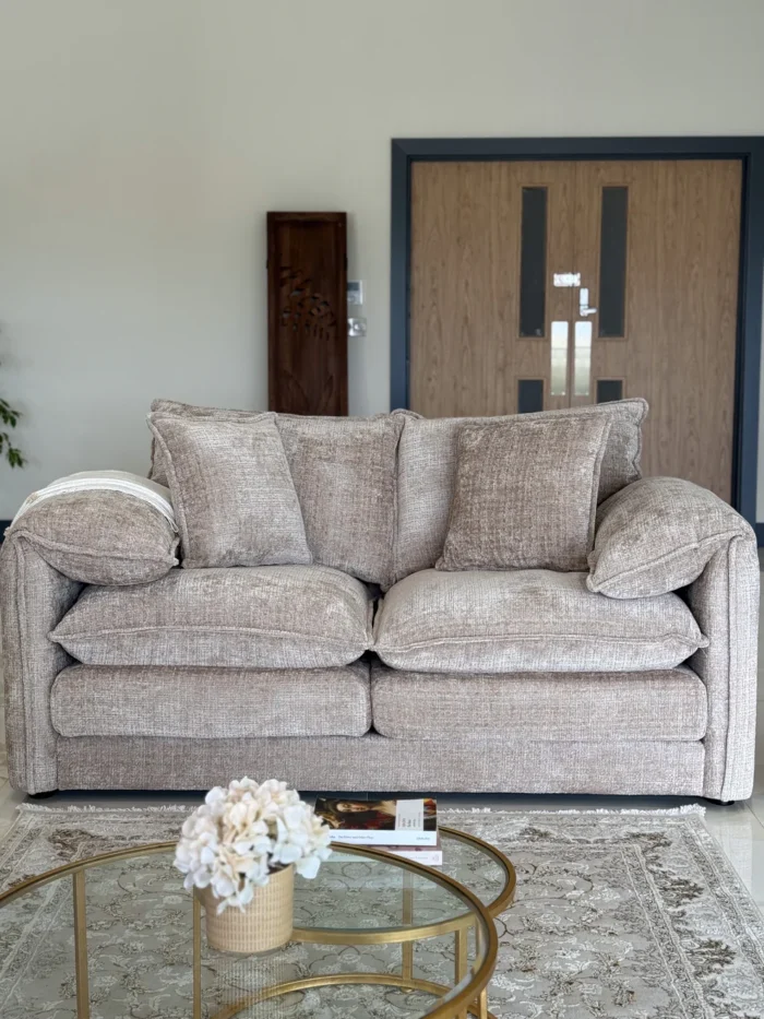 Solaya Sofa Beige 2 Seater