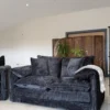 Solaya Sofa Black 2 Seater