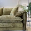 Solaya Sofa Green 3 Seater