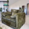 Solaya Sofa Green Armchair