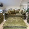 Solaya Sofa Green 3 Seater