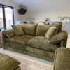 Solaya Sofa Green 3 Seater