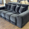 Jacob Sofa Black 3 Seater