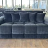 Jacob Sofa Black 3 Seater