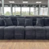 Jacob Sofa Black 4 Seater