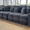 Jacob Sofa Black 4 Seater