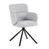 Tuscany Grey 360 Swivel Chair Set of 2