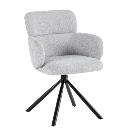 Tuscany Grey 360 Swivel Chair Set of 2