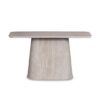Davos Beige Oval Ceramic Dining Table