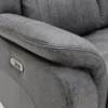 Leon Electric Recliner Sofa Grey 2 Seater