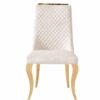 Roxby Cream & Gold Dining Chair