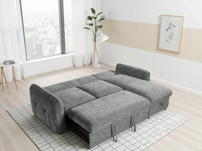 Moscow Sofabed Grey Universal Corner