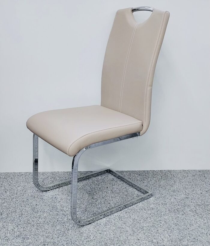 Milan Cappuccino Dining Chair Set of 2