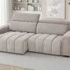 Molly Electric Sofabed Beige 3 Seater