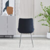 Mortiz Black Velvet Dining Chair Set of 2