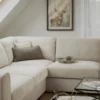 Naples Sofa Beige Large Corner