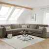 Naples Sofa Mocha Large Corner