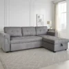 Omniya Sofabed Grey Universal Corner