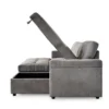 Omniya Sofabed Grey Universal Corner