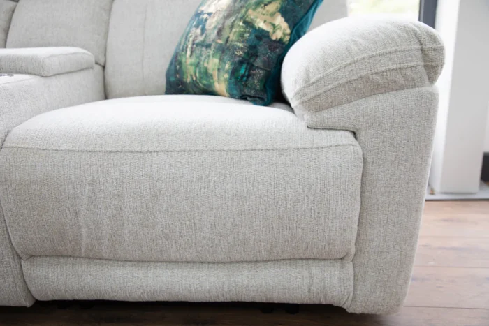OwenRecliner15 Owen Electric Recliner Sofa Beige Large Corner