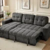 Palermo Universal Corner Sofabed Grey