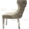 Valentino Mink Velvet Dining Chair Set of 2