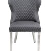 Valentino Hudson Grey PU Dining Chair Set of 2