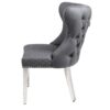 Valentino Hudson Grey PU Dining Chair Set of 2