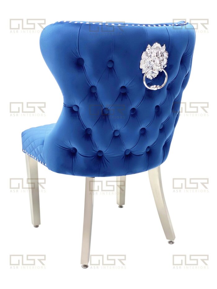 Valentino Navy Dining Chair Set of 2