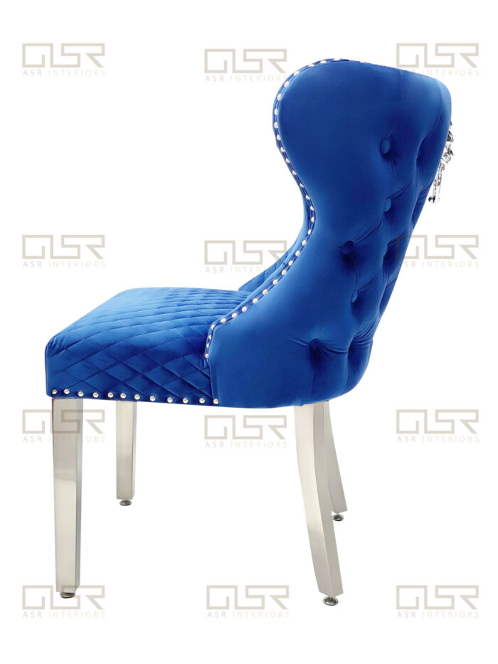 Valentino Navy Dining Chair Set of 2