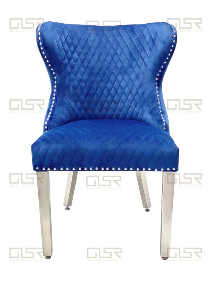 Valentino Navy Dining Chair Set of 2