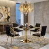 Roma Square Grey Dining Table