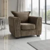 Serena Sofa Brown Armchair