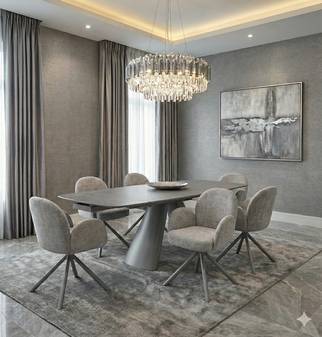 Sozzrs6g Gstaad Grey Extendable Stone Table