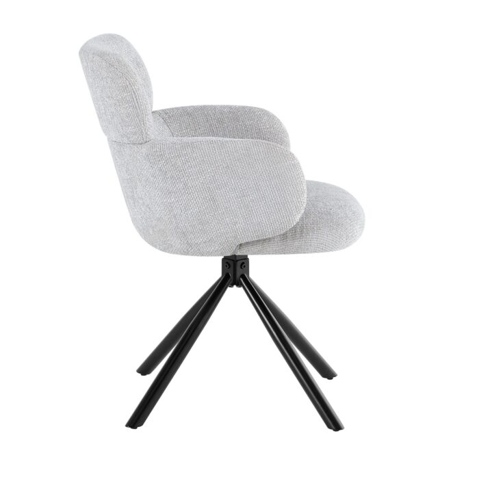 Tuscany Grey 360 Swivel Chair Set of 2