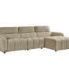 Turin Electric Recliner Sofa Mocha Right Hand