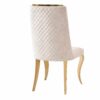Roxby Cream & Gold Dining Chair