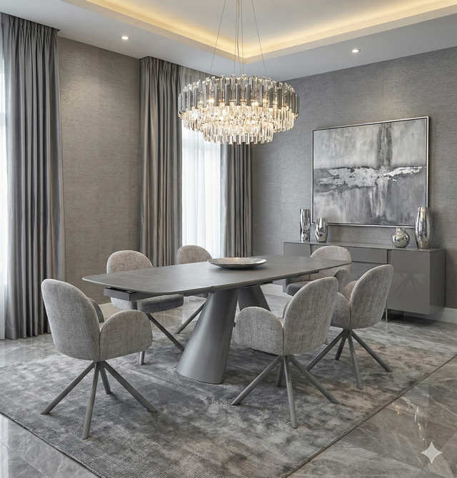 Y03SRxCQ-1 Gstaad Grey Extendable Stone Table