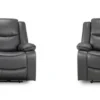 Harald Electric Recliner Sofa Grey 3+2 Seater