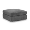 Naples Sofa Grey Footstool