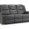 Harald Electric Recliner Sofa Grey 3 Seater