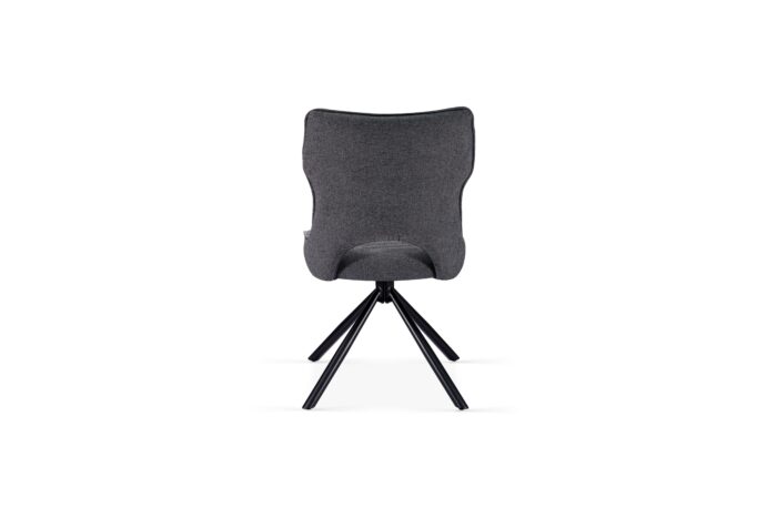 Roseland 360 Swivel Grey Dining Chair Set of 2