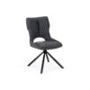 Roseland 360 Swivel Grey Dining Chair Set of 2