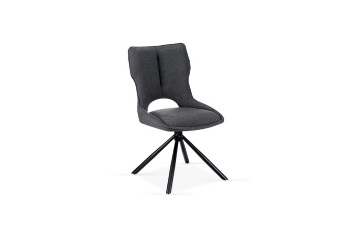 Roseland 360 Swivel Grey Dining Chair Set of 2