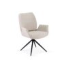 Fairmont 360 Swivel Beige Dining Chair Set of 2