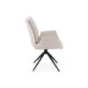 Fairmont 360 Swivel Beige Dining Chair Set of 2