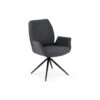 Fairmont 360 Swivel Grey Dining Chair Set of 2