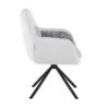 Florence 360 Beige Swivel Chair Set of 2