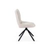 Roseland 360 Swivel Beige Dining Chair Set of 2