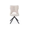 Roseland 360 Swivel Beige Dining Chair Set of 2
